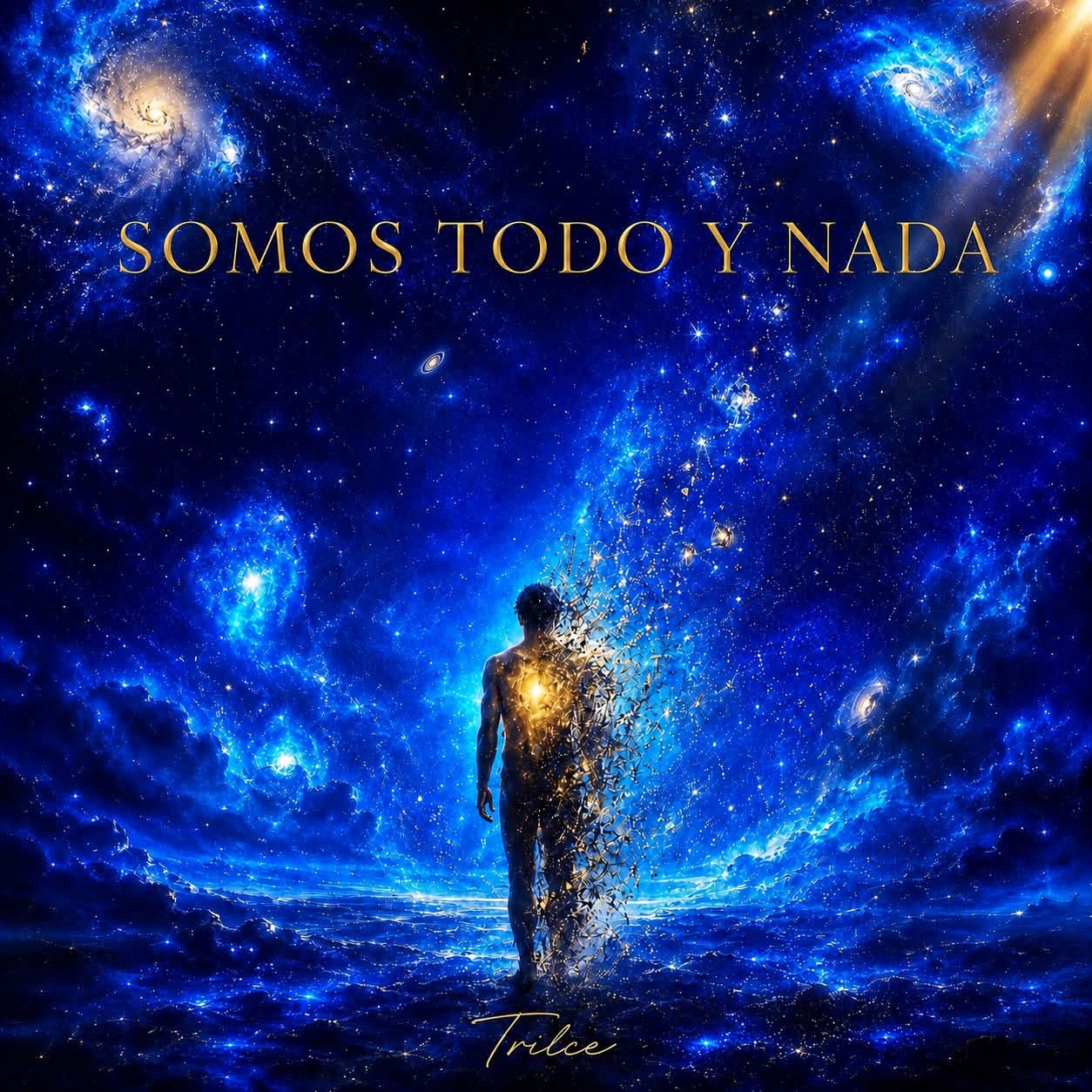 Imagen publicada por Trilce junto a Somos todo y nada.